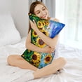thumbnail image 5 of Disketp Landscape With Sunflowers Satin Pillowcase For Hair And Skin - Satin Pillow Cases Standard Size 20x30 Inches With Zipper,Gifts For Women Men (Pillow core not included), 5 of 8