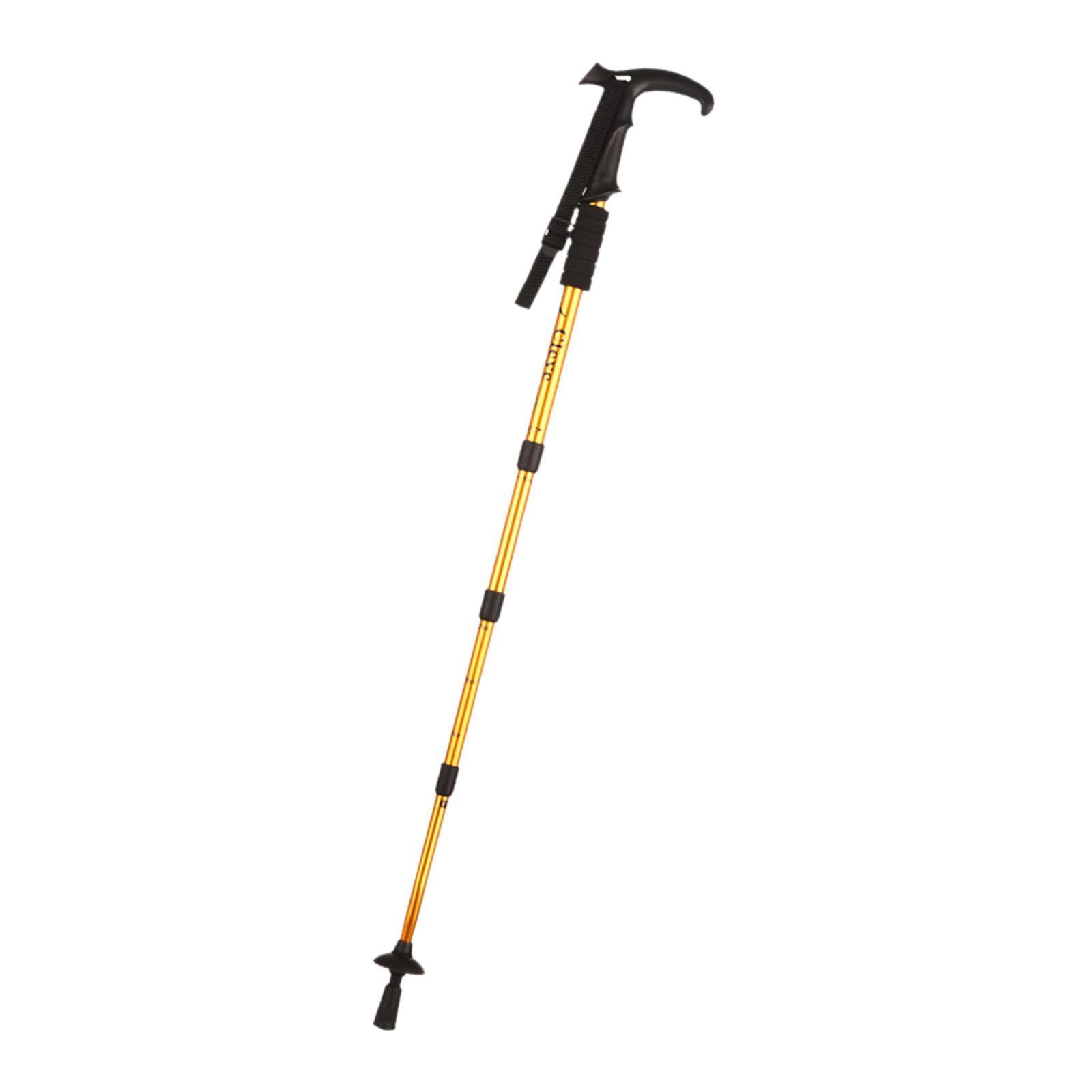 kowaku Hiking Poles Crutch Anti Sweat Grips Strong Support,Accessories,Walking Cane for gold