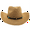 Khaki 007, variant on LZLER Straw Cowboy Hat for Women Men Woven Western Cowgirl Hat Sunshade Beach Hat