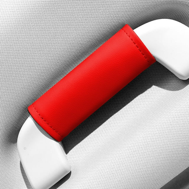Poignée de Porte Universelle - Protecteur de Poignée en Cuir Synthétique, Antidérapant, Résistant à l'Usure, Installation Facile pour Poignées de Porte Intérieures