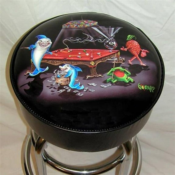 Petro Enterprises GODBS-15 Pool Shark III Bar Stool