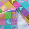 thumbnail image 3 of LUSHVIDA Easter Checkered Rectangle Tablecloth Holiday Plaid PolyesterTablecloth Decorative Table Cover for Picnic Banquet Party Kitchen Dining Room, 60" x 102", 3 of 7