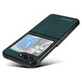 thumbnail image 2 of Feishell Slim Case for Samsung Galaxy Z Flip 6, Durable Premium Retro PU Leather Back Plain Shock-Absorbent Lightweight Ultra Thin Protective Phone Case For Samsung Galaxy Z Flip 6,Green, 2 of 5