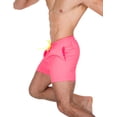 thumbnail image 3 of Traje de baño Rosa neón hombre short con licra interna Gym&Swim GSS103/Traje de baño/Máxima comodidad, 3 of 5