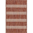 thumbnail image 2 of Rugs.com Jill Zarin Outdoor Collection Rug – 2' 2 x 3' Rust Red Flatweave Rug Perfect For Entryways, Kitchens, Breakfast Nooks, Accent Pieces, 2 of 9