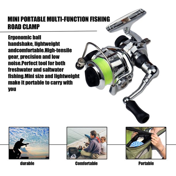 Mini XM100 Fishing Reel Stainless Steel Bait Casting Fishing Reels