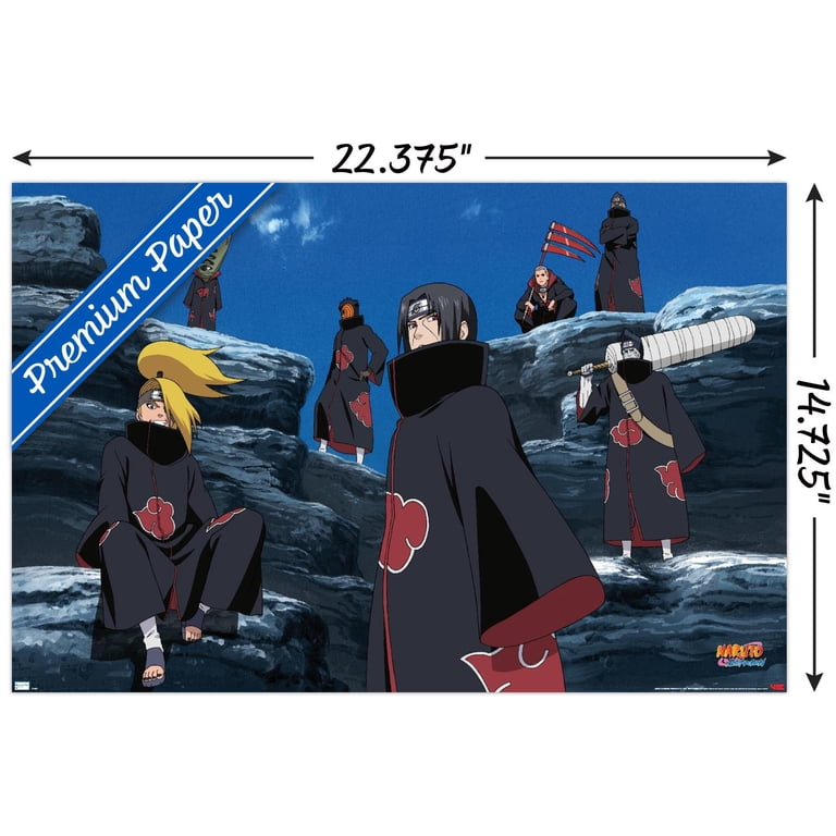 Naruto Shippuden - Akatsuki Wall Poster, 14.725