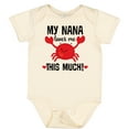 thumbnail image 3 of Inktastic Nana Loves Me Grandson Boys or Girls Baby Bodysuit, 3 of 5