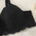 thumbnail image 6 of Tsesme Underwire Bras for Women Embroidery Lace Push up Bras Deep V-Neck Comfy Breathable Minimizers, 6 of 8