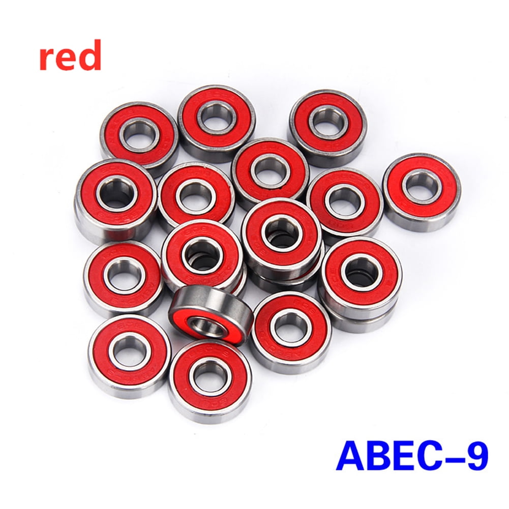 ABEC7/ABEC9 608 Skateboard Roller Steel Sealed Ball Bearings 8x22x7mm