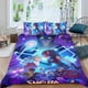 thumbnail image 2 of Ella-Ra Princesa del Poder Conjunto de sábanas temático, trío de piezas, cómodo y amigable con la piel, diseño único, regalo de decoración para el hogar para familiares, amigos y fans,140cm *210cm, 2 of 6