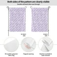 thumbnail image 5 of ZNDUO Light Purple Stripes Pattern Garden Flag, 28"x40" Double Sided Polyester Flag for Garden Farmhouse Patio Home Decor, 5 of 8