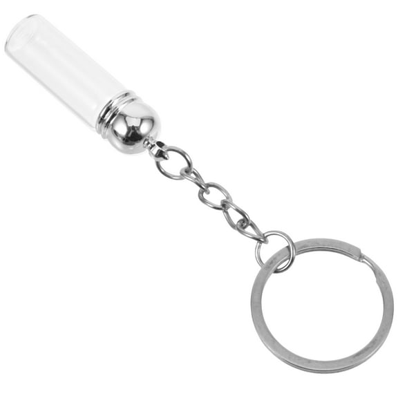 Bottle Keychain Key Rings Cute Wallet Bottle Pendant Bottle Keyring Bracelet Trendy Keychains Women's Man