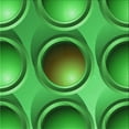 thumbnail image 1 of Ahgly Company Indoor Square Patterned Green Area Rugs, 4' Square, 1 of 6
