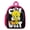 pink-style, variant on Tweety Cute Cartoon backpack travel bag adjustable shoulder straps One size