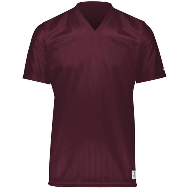 Adult Solid Flag Football Jersey, Maroon - 2XL