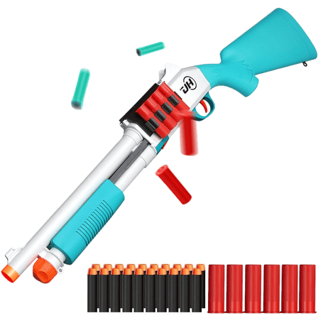 Foam Dart Blasters 30-inch Soft Darts Shell Ejecting Design for Indoor and Outdoor Play 14  Years