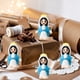 thumbnail image 5 of Decoraciones de Pascua, adornos de Pascua, regalos de Pascua, 24 figuras de la Pequeña María, muñeca María en miniatura para esconderse y buscar, regalos religiosos clásicos para el domingo, rellenos, 5 of 6