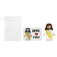 thumbnail image 4 of WAITLOVER Little People Diseño Original "Te Amo" Mini Goma Escondite Religioso y Busca Recuerdos Fiesta Escuela Domingo, 4 of 6