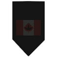 thumbnail image 3 of Pet and Dog Bandana Rhinestone, "Canadian Flag", 3 of 10