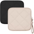 thumbnail image 1 of Bolsa para guardar toallas sanitarias, neceser portátil para maquillaje, organizador de tampones y compresas menstruales, neceser para el primer periodo menstrual para adolescentes, mujeres y niñas., 1 of 5