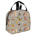 thumbnail image 2 of Disketp Cute Dog Bolsa Térmica para Almuerzo para Hombre y Mujer, Ideal para Trabajo, Senderismo y Picnic, 2 of 8
