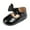 A001Black, variant on Baby Girls Shoes Infant Mary Jane Bowknot Dress Shoe for Newborn 0-18M