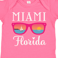 thumbnail image 4 of Inktastic Miami Florida Vacation Beach Trip Girls Baby Bodysuit, 4 of 5