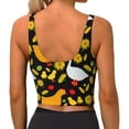 thumbnail image 2 of Yiaed Farm Goose Print Ladies Waistcoat Women Sports Vest Vest Sports Women Sports Top Yoga Vest for women-Small, 2 of 8