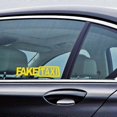 thumbnail image 2 of Car Fake Taxi Sticker Funny Sign, 2 of 4
