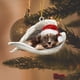 thumbnail image 4 of Colgante Navideo De Perro, Adorno Para El Rbol, Cristal Artesanal, Diseo Elegante, Ideal Para Decoracin Navidea, Regalo, Adorno Para El Hogar O La Oficina, Acabado Brillante, Adorno, Ukhbmc, 4 of 8