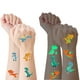 thumbnail image 1 of Tatuajes temporales luminosos para recuerdos de fiestas infantiles, pegatinas de regalo, suministros de decoración para fiestas de cumpleaños, tatuajes falsos, 1 of 6