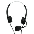 thumbnail image 2 of Auriculares telefónicos omnidireccionales para oficina, centro de llamadas, auriculares con cable (VH530DRJ9 (binaurales)), 2 of 14