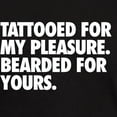 thumbnail image 3 of CafePress - Tattooed & Bearded T Shirt - Men's Classic Graphic Cotton T-Shirt, 3 of 4