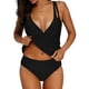 thumbnail image 2 of Tankini para mujer, traje de baño de dos piezas con tirantes ajustables en la espalda, conjunto de traje de baño, traje de baño de dos piezas para mujer, trajes de baño tankini para mujer, traje de ba, 2 of 9