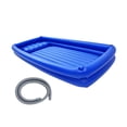 thumbnail image 2 of DOLITY Inflatable Bathtub Foldable Bed Shower for Elderly Bedridden Patients Adults Blue, 2 of 9