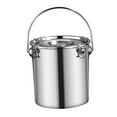 thumbnail image 4 of CoudarTitie Stainless Steel Airtight Bucket Milk Pail Multi-Function with Lid Cover Airtight 17.5 cmx17.5 cm, 4 of 9