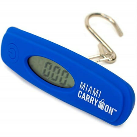 Unisex Adult Digital Luggage Scale One Size US Perfect travel solution that will save you hundreds on airline overweight fees. This ultra tiny digital scale is molded of durable ABS to fit in your hand and comes in a variety of colors. It digitally weights luggage up to 110 pounds and features an easy to read display that eliminates guesswork. Small enough to toss into your luggage!.Features Color - Blue. Dimension - 5 W x 8 H x 2.25 D in. Item Weight - 0.30 lbs. - SKU: NFTL101
