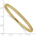 thumbnail image 3 of 10K Yellow Gold Stretch Mesh Bracelet (Width 4) (Length 7) - Jbsp, 3 of 5