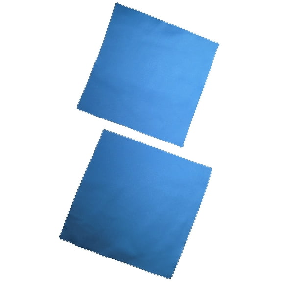 2-Pack Simply Good Premium Grade Media Disc Cleaning Cloths - 8" x 8" - Perfect For CD's, DVD's and BLU-Rays