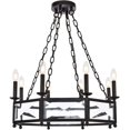 thumbnail image 1 of Elegant Lighting 1537D26VB Exeter 8 Light Vintage Bronze Chandelier, 1 of 1