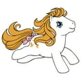 thumbnail image 2 of Girl's My Little Pony Butterscotch Cutie Mark Graphic Tee White Small, 2 of 4