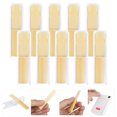 thumbnail image 2 of 10pcs Clarinet Reeds 2.5 Reeds Musical Instrument Clarinet Accessories, 2 of 7