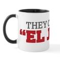 thumbnail image 2 of CafePress - They Call Me El Jefe Mugs - 11 oz Ceramic Mug - Novelty Coffee Tea Cup, 2 of 6