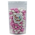 thumbnail image 3 of FirstChoiceCandy Pastel Pink & White Jordan Almonds 1 Pound Resealable Bag, 3 of 4