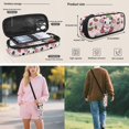 thumbnail image 7 of Yspwyqan Backpack Set Kids Girls, Strawberry Cow 4 Piece Backpack Lunchbox Set with Pencil Case, 17 Inch Lightweight Padded Straps Bookbag with Multi-Pocket for Elementary School, 7 of 7