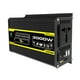 thumbnail image 1 of Inversor de Coche Hugtrwg 3000 W Convertidor Corriente USB Dual 12 V a 110 V Negro, 1 of 9
