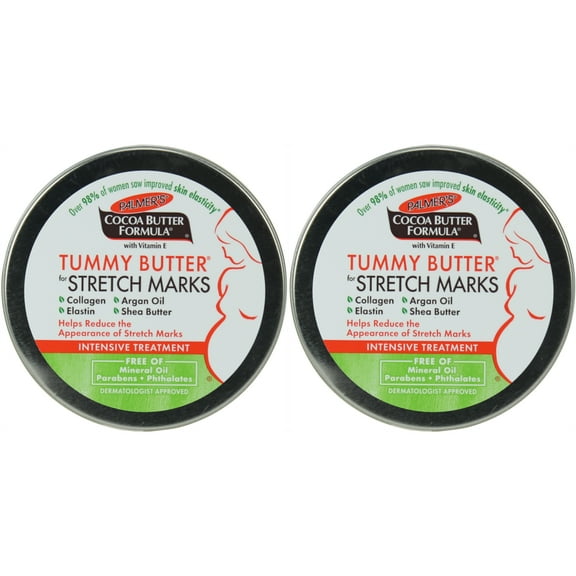 2 Pack Palmer's Cocoa Butter Formula Tummy Butter 4.4oz Each