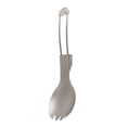 thumbnail image 1 of Mosiee Outdoor Tableware Titanium Folding Spoon Spork Fork Outdoor Tableware Cookware Folded Flatware Camping Supplies, 1 of 9