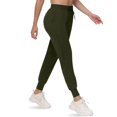 thumbnail image 2 of Women High Waist Yoga Pants Tummy Control Cinch Bottom Workout Yoga Lounge Trousers With Pockets Stretchy Casual Pants, 2 of 6